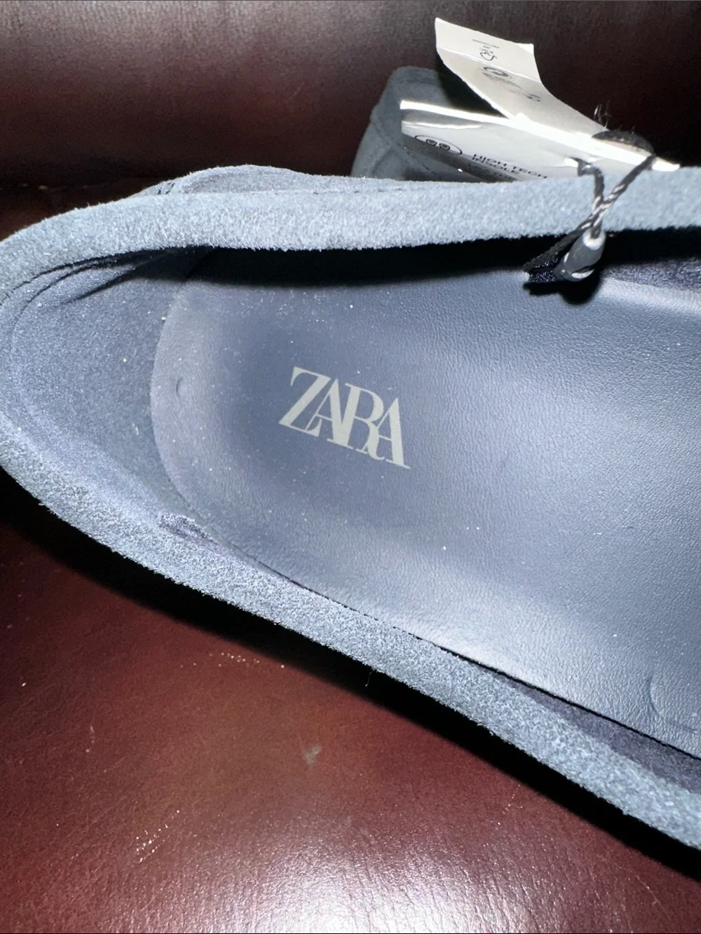 Men’s Zara Casual Leather Loafers - Picture 9 of 16